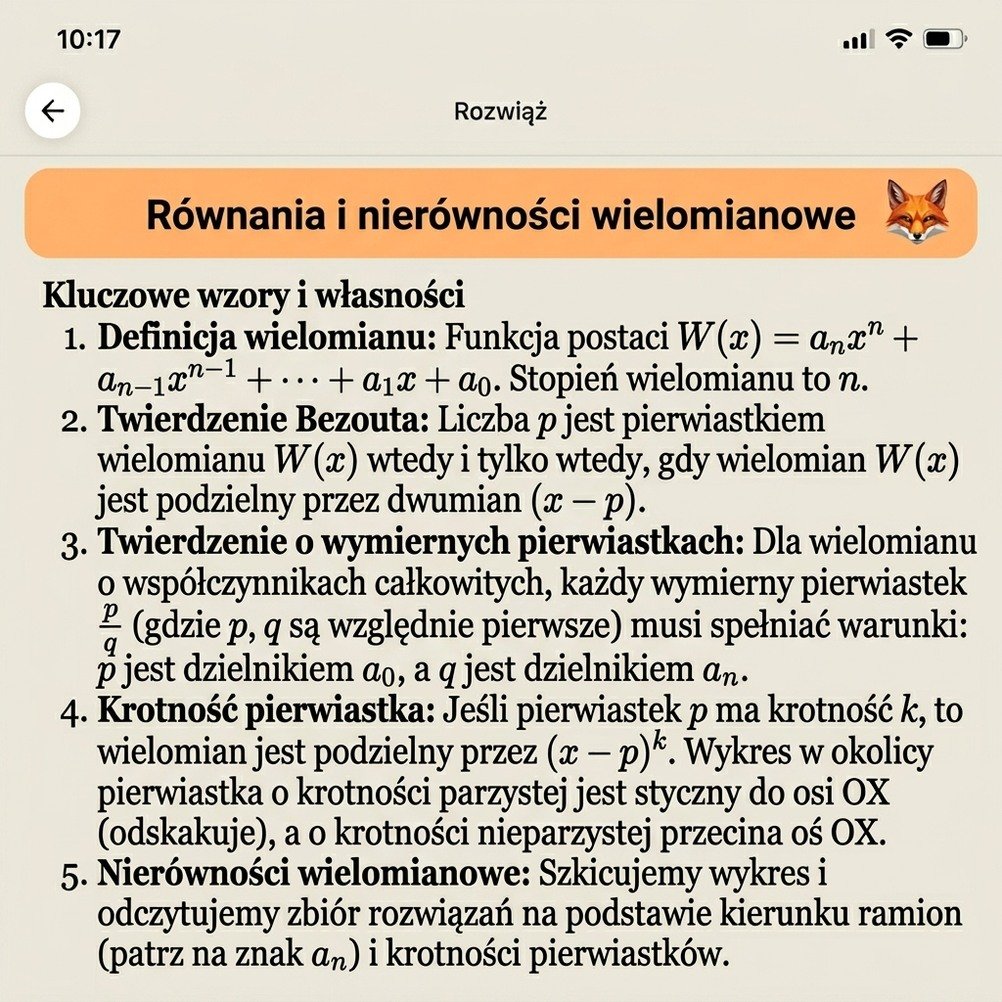 Matematyka Matura 2026 nauka