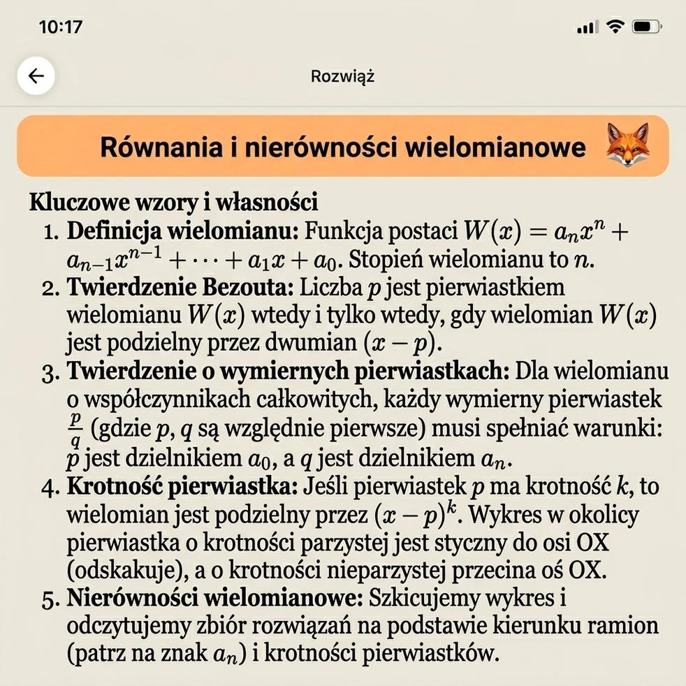 Matematyka Matura 2026 nauka